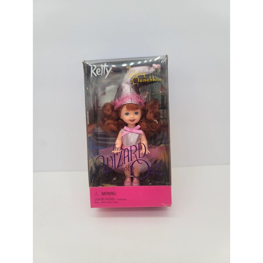 Vintage The Wizard Of Oz Barbie Kelly as Lullaby Munchkin Mattel 1999 25818